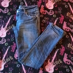 Almost Famous Straight Leg Skinny Jeans Size 5